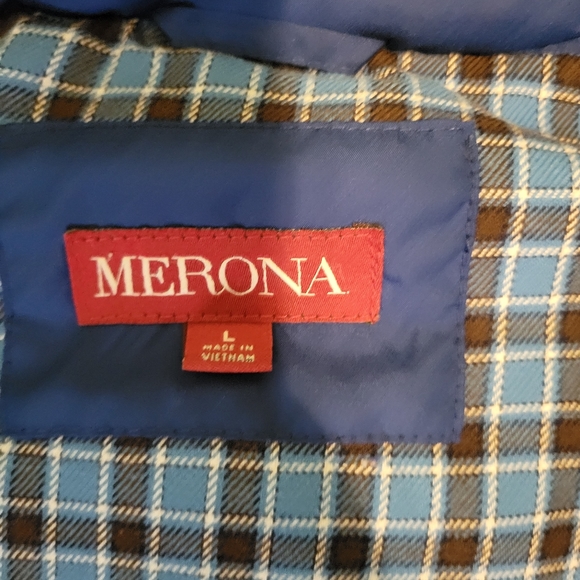 Men's Merona Puffer Vest, Size L - Picture 2 of 4
